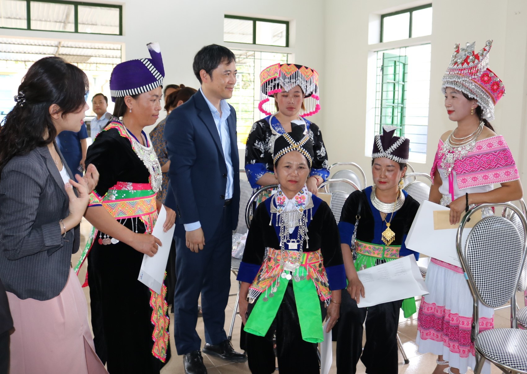 Giao lưu giữa ông Shinoda Takanobu- Phó trưởng đại diện Văn phòng JICA Việt Nam với bân tộc và các cựu lao động Việt Nam tại Nhật Bản tại hội thảo. 5.jpg