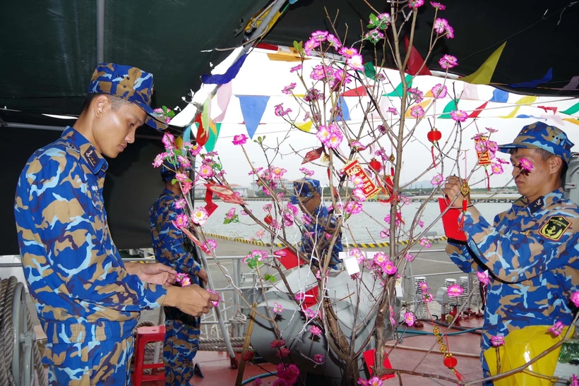 Những ngày Xuân đặc biệt của người lính hải quân Vùng 2