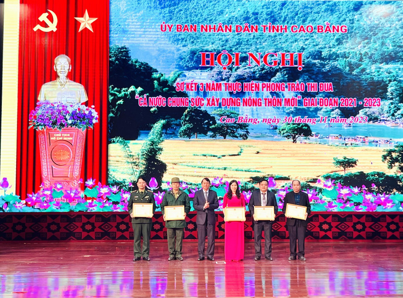 Đẩy nhanh tiến độ xây dựng nông thôn mới tại Cao Bằng