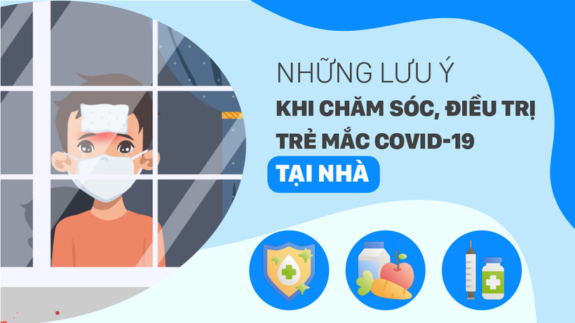 Cha mẹ cần làm gì khi trẻ không may bị mắc COVID-19?