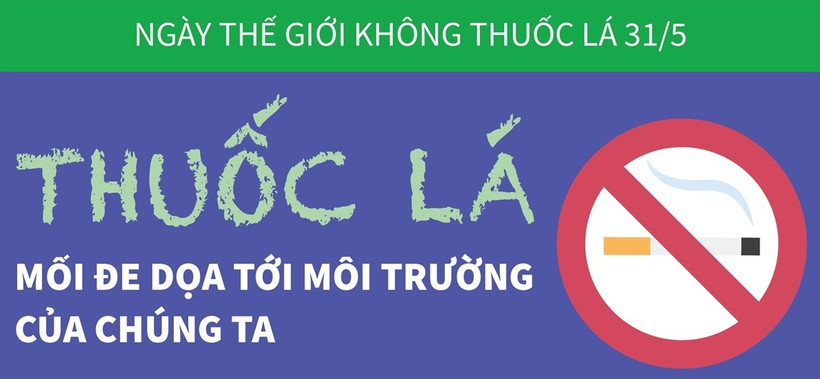 Thuốc lá - Mối đe dọa tới môi trường của chúng ta