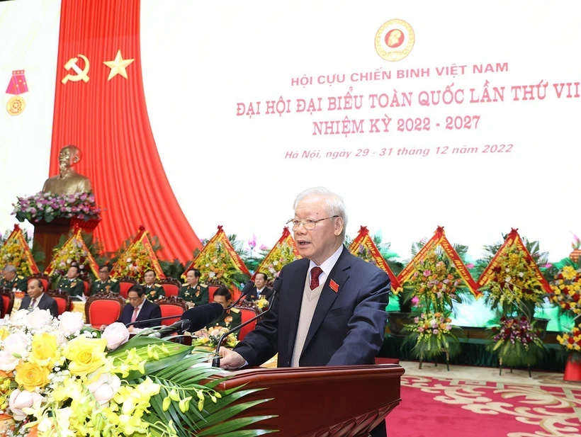 Phát biểu của Tổng Bí thư Nguyễn Phú Trọng tại Đại hội đại biểu toàn quốc Hội Cựu chiến binh Việt Nam lần thứ VII