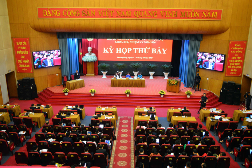 Quang cảnh kỳ họp. Ảnh: Vũ Quang - TTXVN