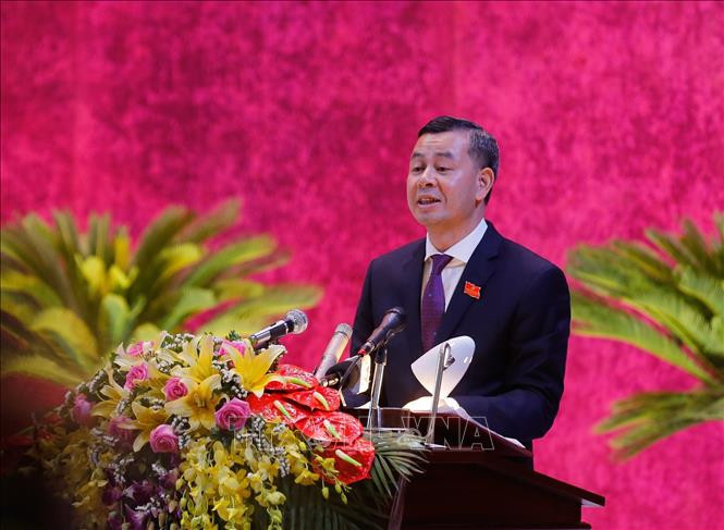 Bí thư Tỉnh ủy Hòa Bình nhiệm kỳ 2020-2025 Ngô Văn Tuấn. Ảnh: Trọng Đạt - TTXVN