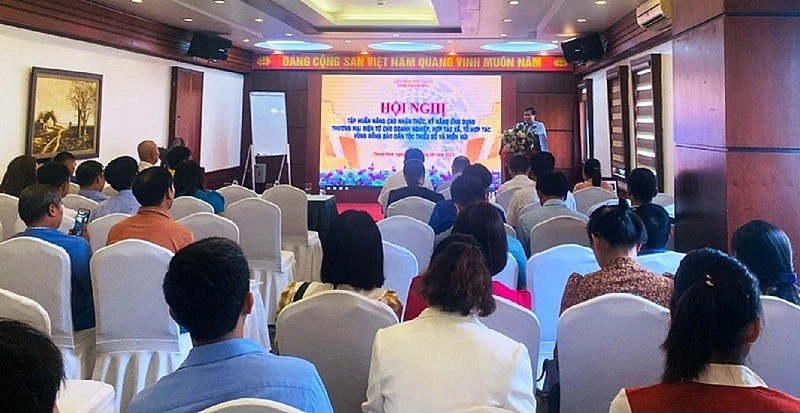 Toàn cảnh buổi tập huấn. Ảnh: congthuong.vn