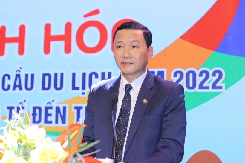 Chủ tịch UBND tỉnh Thanh Hóa Đỗ Minh Tuấn. Ảnh TTXVN phát
