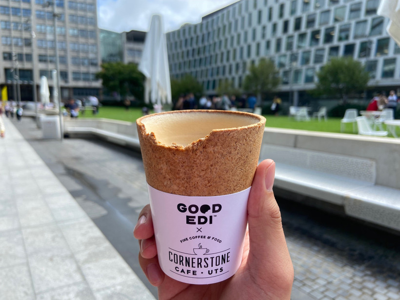 Cốc ăn được - giải pháp thay thế cốc dùng một lần