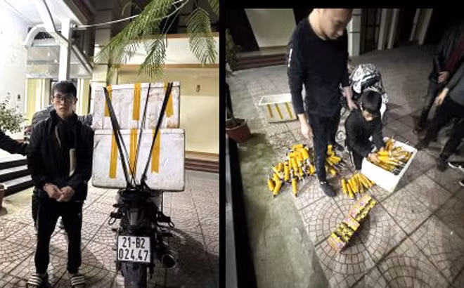 Yên Bái bắt giữ 4 vụ vận chuyển, buôn bán pháo nổ trong một ngày