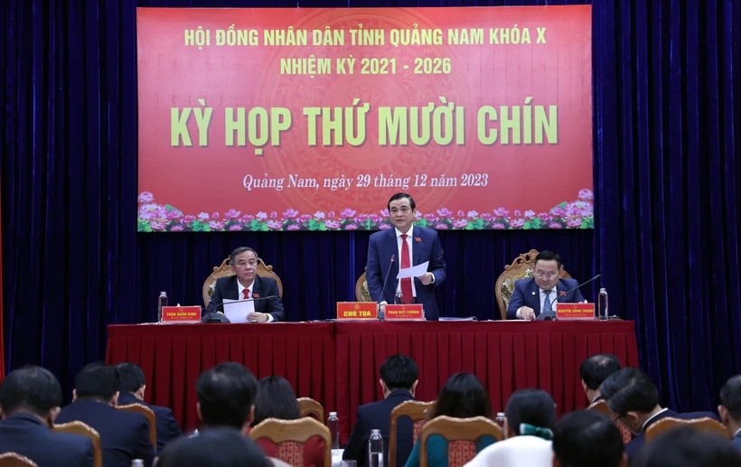 Bãi nhiệm Phó Chủ tịch tỉnh Quảng Nam Trần Văn Tân