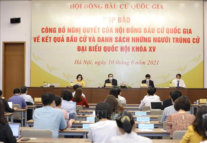 Quang cảnh buổi họp báo. Ảnh: Nguyễn Điệp - TTXVN