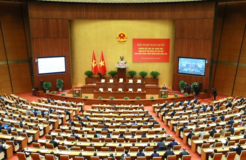 Toàn cảnh hội nghị. Ảnh: Phương Hoa - TTXVN