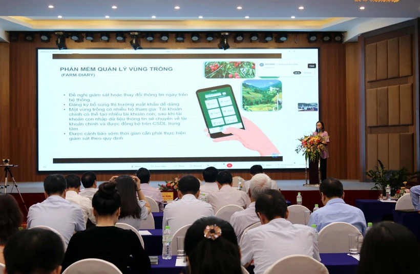 Quản lý mã số vùng trồng, cơ sở đóng gói nông sản xuất khẩu