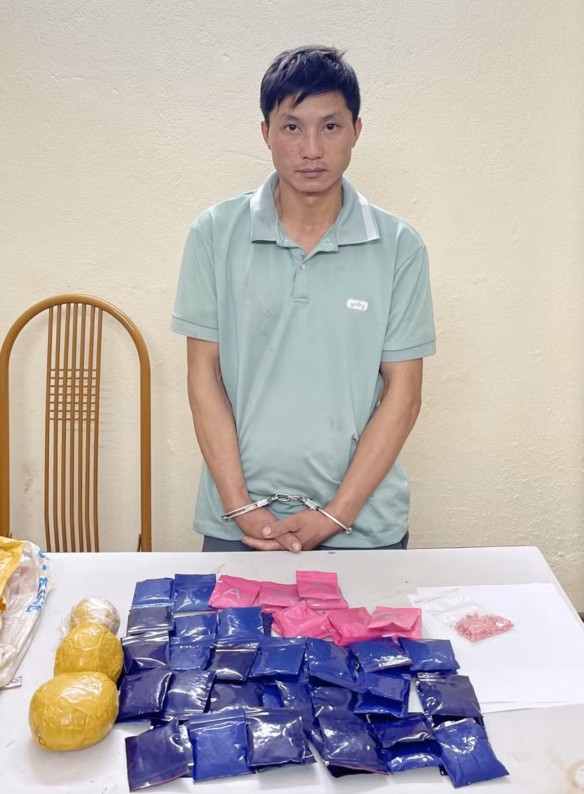 Bắt đối tượng Giàng A Kỷ vì mua bán trái phép chất ma túy