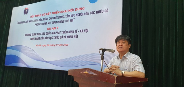 Nâng chất lượng chăm sóc sức khỏe, dinh dưỡng bà mẹ - trẻ em dân tộc thiểu số