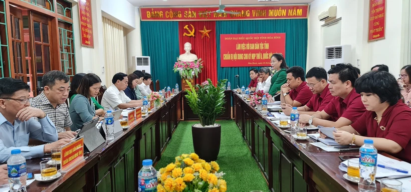 Quang cảnh buổi khảo sát. Ảnh: Vũ Hà- TTXVN