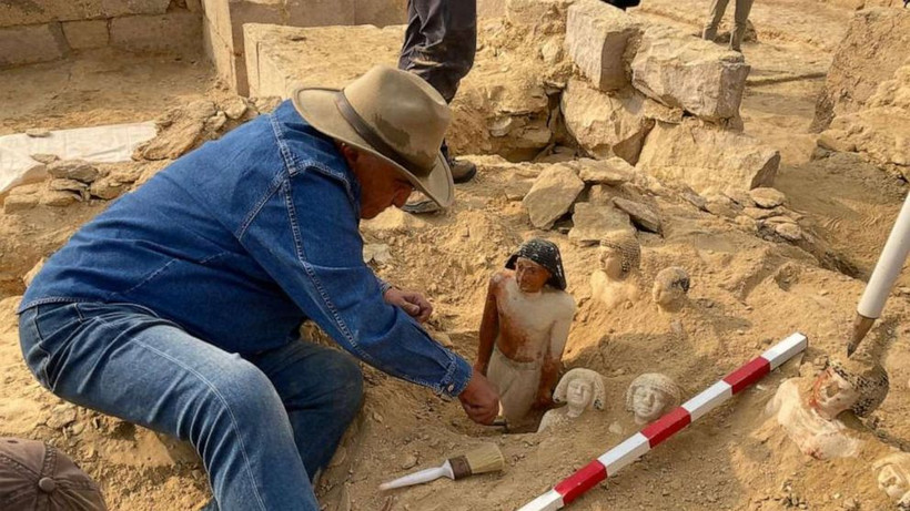Phát hiện nhiều ngôi mộ cổ thuộc thời kỳ Old Kingdom tại Ai Cập