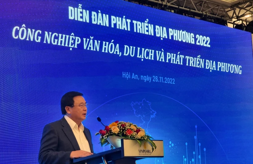Ngày 26/11/2022, tại thành phố Hội An (tỉnh Quảng Nam), Học viện Chính trị Quốc gia Hồ Chí Minh chủ trì phối hợp với Cơ quan Phát triển quốc tế Hoa Kỳ tại Việt Nam và Đại học Indiana (Hoa Kỳ) tổ chức Diễn đàn toàn quốc “Đối thoại phát triển địa phương năm
