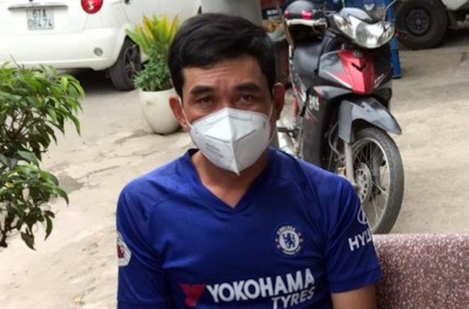 Phan Thanh Hùng khi bị bắt. Ảnh: vtc.vn