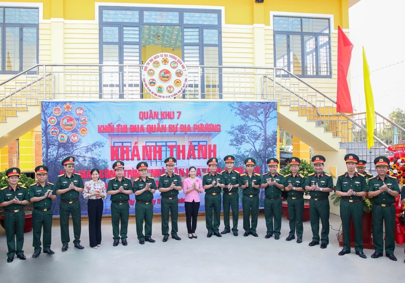 Khánh thành công trình văn hóa phục vụ đồng bào Khmer ở biên giới Tây Ninh
