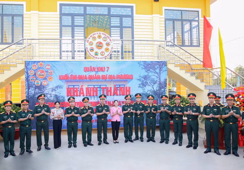 Khánh thành công trình văn hóa phục vụ đồng bào Khmer ở biên giới Tây Ninh