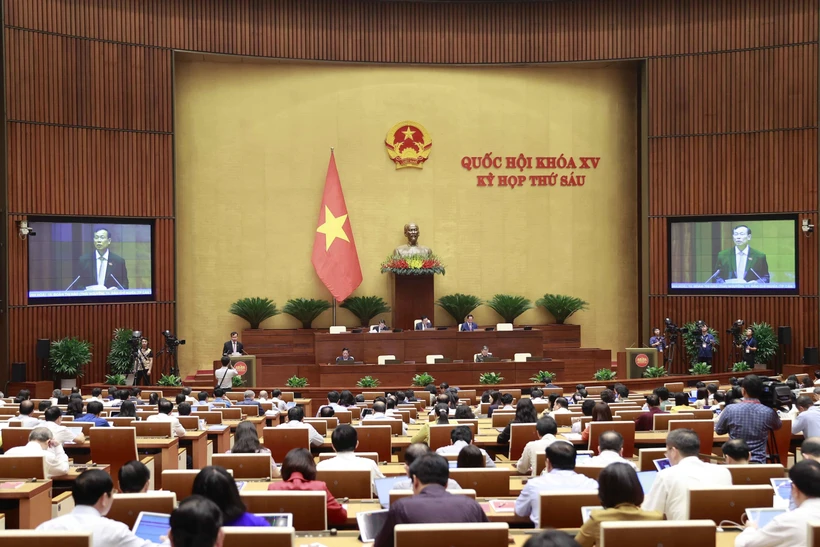 Quang cảnh phiên họp. Ảnh: Doãn Tấn - TTXVN