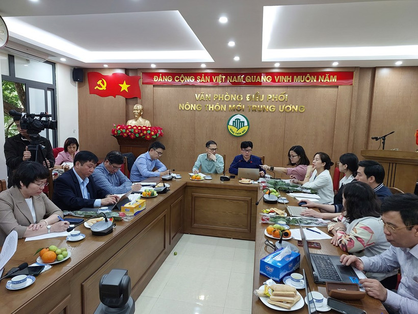 Văn phòng Điều phối Trung ương Chương trình mục tiêu quốc gia đã tổ chức thông tin với báo chí về Bộ tiêu chí và quy trình đánh giá, phân hạng sản phẩm Chương trình mỗi xã một sản phẩm (OCOP). Ảnh: bnews.vn