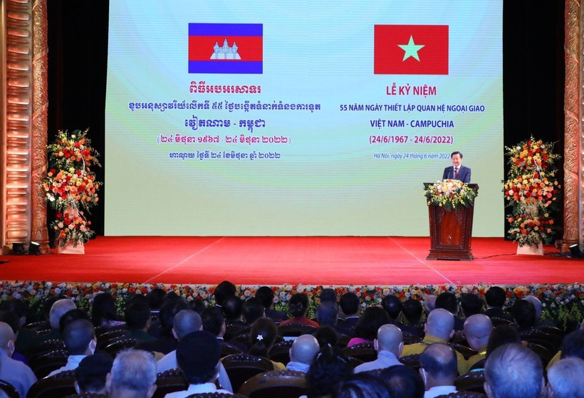 Quang cảnh lễ kỷ niệm. Ảnh: Văn Điệp - TTXVN