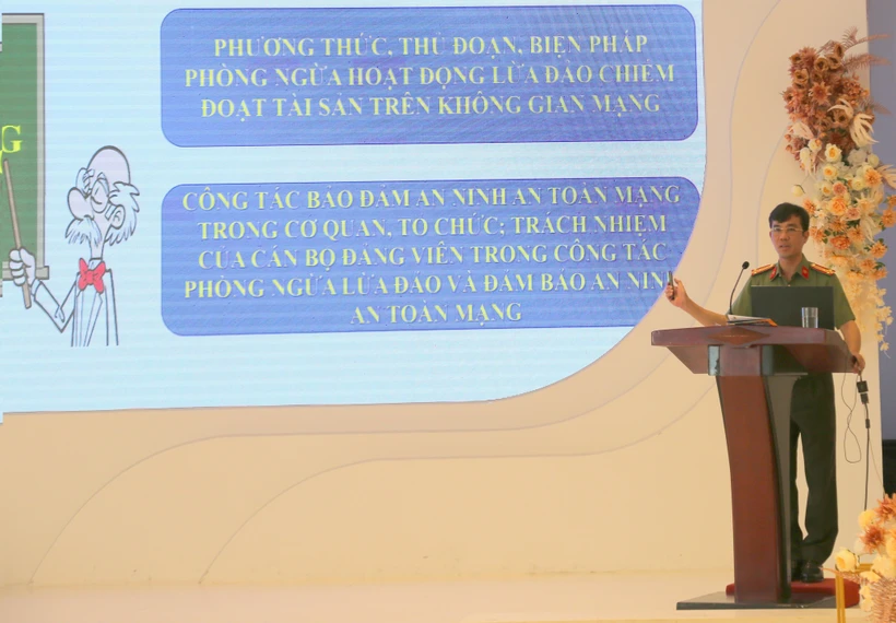 Hải Phòng hướng dẫn phụ nữ nhận diện các hình thức lừa đảo, chiếm đoạt tài sản trên mạng
