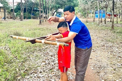 Truyền lửa thể thao truyền thống của người Mường