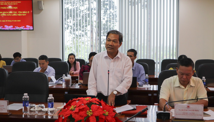 Đại biểu thảo luận tại hội thảo. Đại biểu thảo luận tại hội thảo.