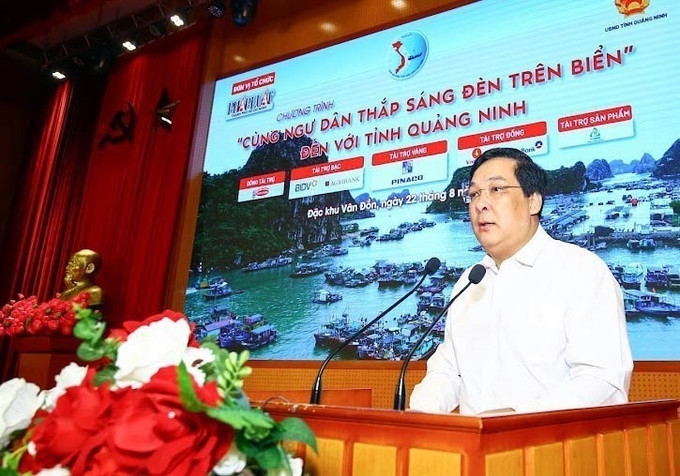 Ông Nguyễn Thái Bình, Phó Tổng biên tập Báo Pháp luật Thành phố Hồ Chí Minh, phát biểu tại chương trình. Ảnh: TTXVN phát Ông Nguyễn Thái Bình, Phó Tổng biên tập Báo Pháp luật Thành phố Hồ Chí Minh, phát biểu tại chương trình. Ảnh: TTXVN phát