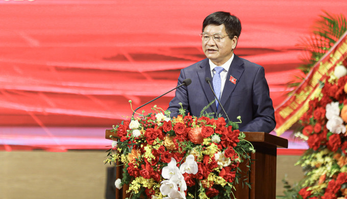 Chủ tịch UBND tỉnh Điện Biên Lê Thành Đô đọc diễn văn ôn lại chặng đường lịch sử 80 năm vẻ vang của lực lượng Công an nhân dân Việt Nam. cong-an-nhan-dan-1.jpg
