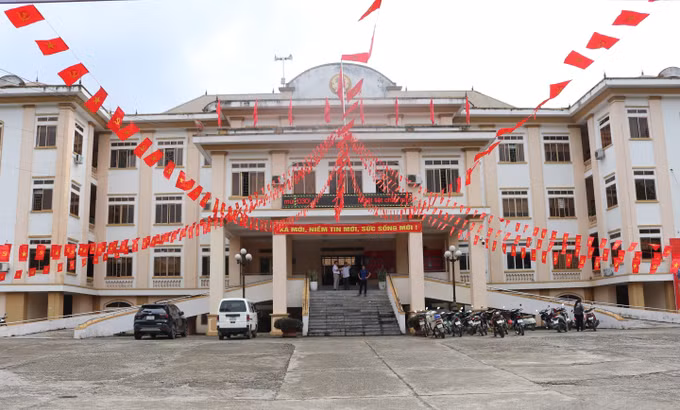 Trụ sở UBND xã Phục Hòa, tỉnh Cao Bằng.