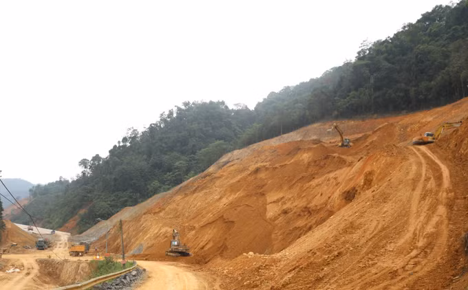 Các hạng mục của dự án đang được đẩy nhanh tiến độ thi công.