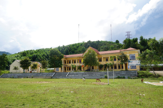 Vị trí khảo sát xây dựng Trường nội trú liên cấp Trường Nội trú Tiểu học và THCS Đakrông.