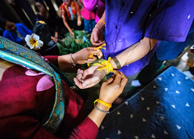 Lễ Mừng cơm mới của đồng bào dân tộc Lào ảnh 2