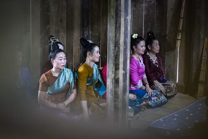 Lễ Mừng cơm mới của đồng bào dân tộc Lào ảnh 1