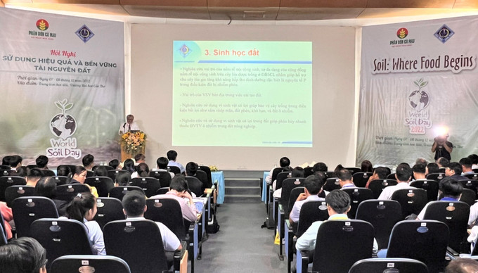 Quang cảnh Hội nghị. Ảnh: Ánh Tuyết – TTXVN Sử dụng hiệu quả, bền vững tài nguyên đất ảnh 1