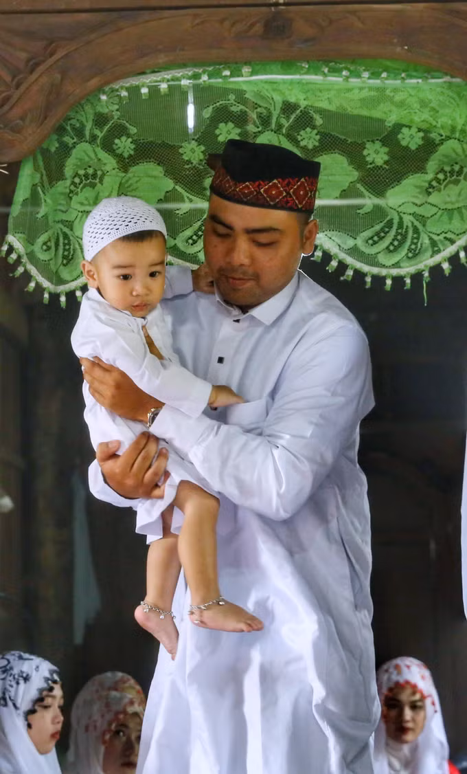 Tái hiện Nghi lễ đặt tên cho con của đồng bào Chăm Islam An Giang ảnh 4