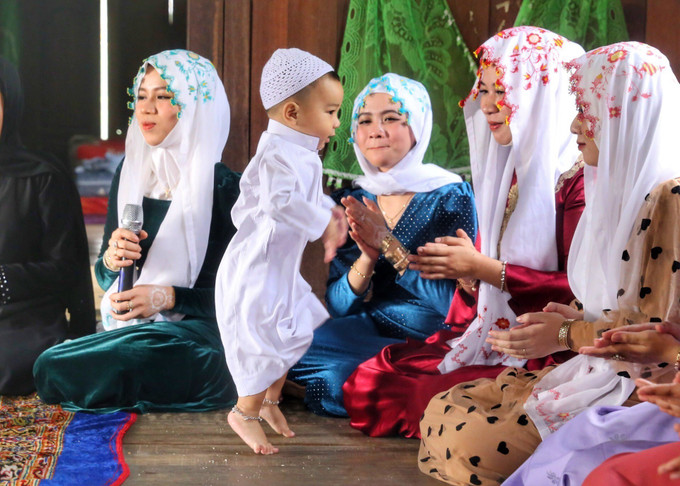 Tái hiện Nghi lễ đặt tên cho con của đồng bào Chăm Islam An Giang ảnh 2