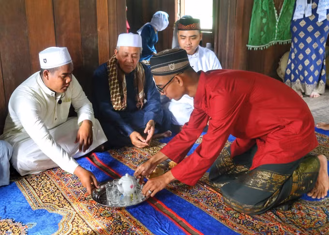 Tái hiện Nghi lễ đặt tên cho con của đồng bào Chăm Islam An Giang ảnh 11