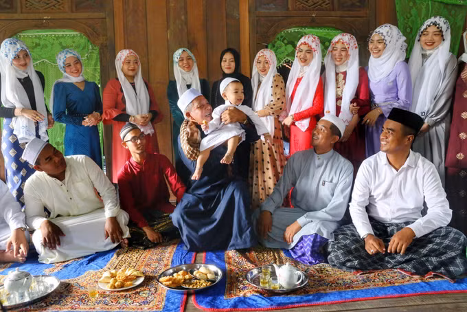 Tái hiện Nghi lễ đặt tên cho con của đồng bào Chăm Islam An Giang ảnh 3