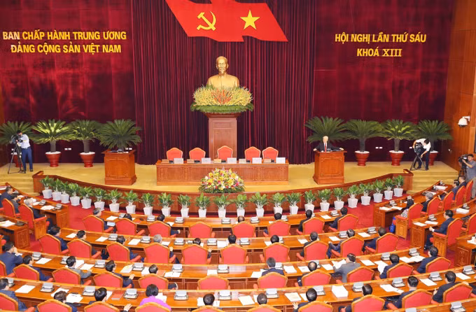 Bế mạc Hội nghị lần thứ sáu Ban Chấp hành Trung ương Đảng khóa XIII ảnh 1