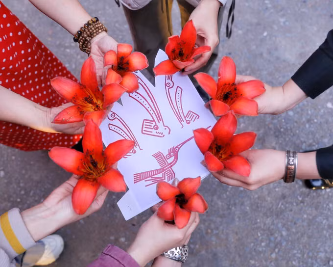 Chương trình du lịch "Bác Cổ - Mùa hoa gạo" ảnh 12