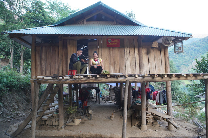 Ngôi nhà “Mái ấm hội nông dân” thể hiện tinh thần “tương thân, tương ái”, giúp đồng bào ổn định cuộc sống, từng bước vươn lên thoát nghèo ở bản Pót, xã Mường Khoa. Ảnh: Hoàng Hà Nghĩa Đảng - tình Dân ở Bắc Yên ảnh 3
