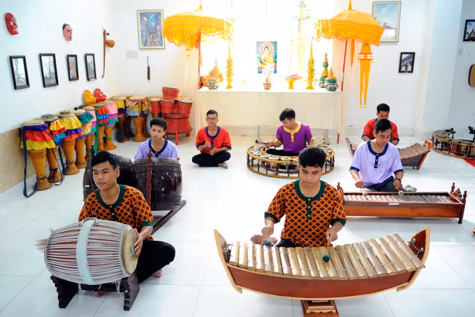 Nơi ươm tài năng trẻ cho nghệ thuật Khmer Nam Bộ ảnh 3
