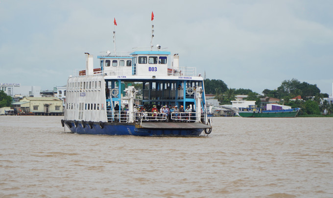 Người dân phấn khởi khi phà Vàm Cống "hồi sinh" sau hơn 4 năm dừng hoạt động ảnh 7