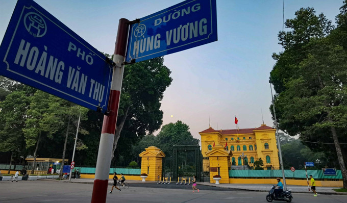 Một sớm mùa thu tại Phủ Chủ tịch. Ảnh: Thanh Tùng – TTXVN Sớm mùa Thu trên Quảng trường Ba Đình lịch sử ảnh 7