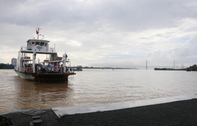 Người dân phấn khởi khi phà Vàm Cống "hồi sinh" sau hơn 4 năm dừng hoạt động ảnh 5