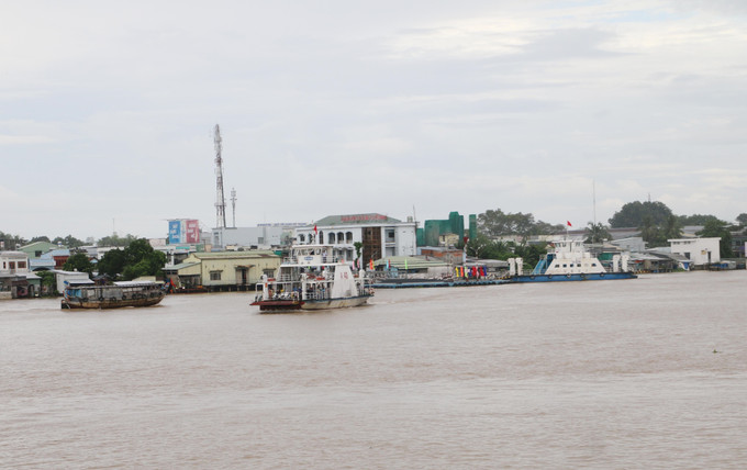 Người dân phấn khởi khi phà Vàm Cống "hồi sinh" sau hơn 4 năm dừng hoạt động ảnh 3